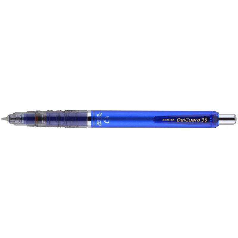 Zebra DelGuard Blue 0.5mm Mechanical Pencil with 12 Leads