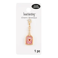 Champagne Bottle Shaker Charm by Bead Landing™