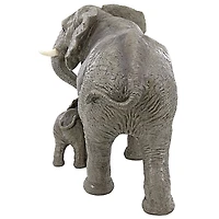 Design Toscano 15" Herd Mentality Mother & Calf Elephant Statue
