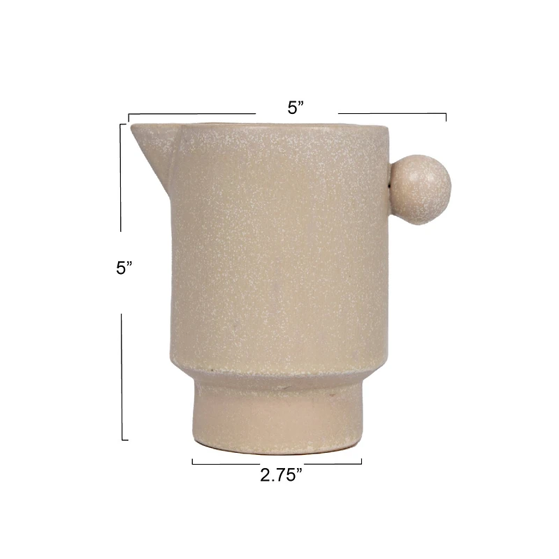 Hello Honey® Modern Stoneware Pitcher