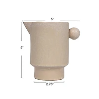 Hello Honey® Modern Stoneware Pitcher