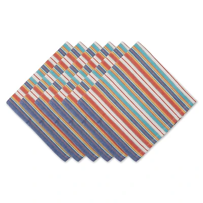 DII® Little Picante Stripe Cloth Dinner Napkins, 6ct.