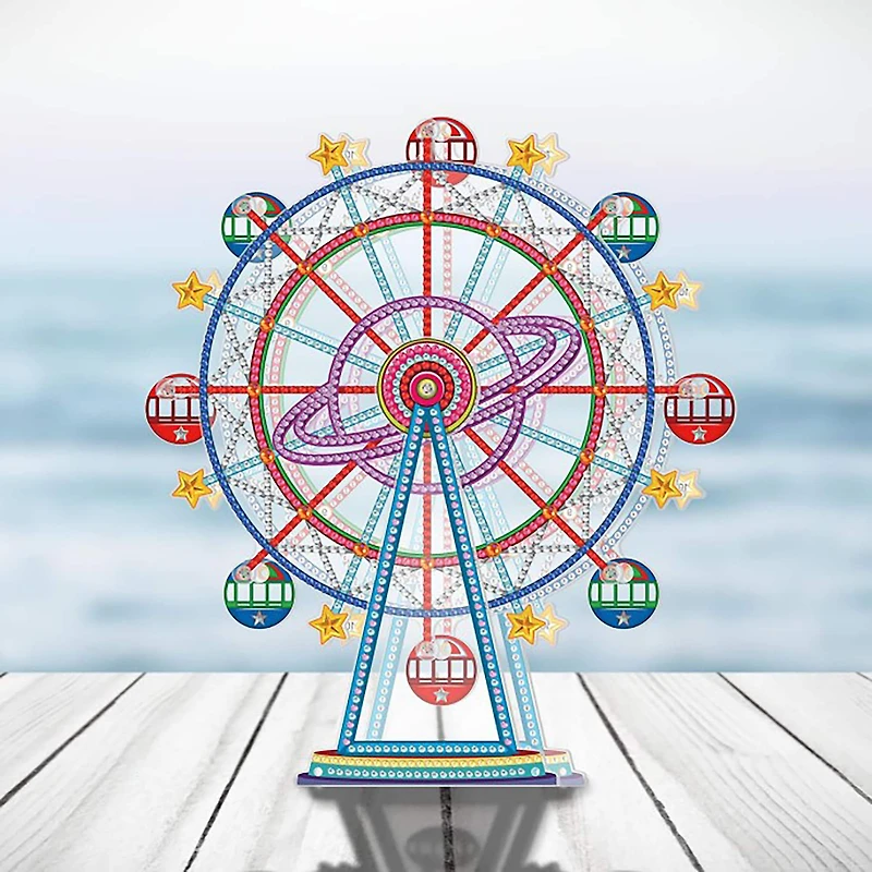 Sparkly Selections Space Theme Ferris Wheel 3D Decoration Diamond Painting