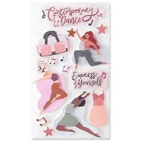 Contemporary Dance Dimensional Stickers by Recollections™