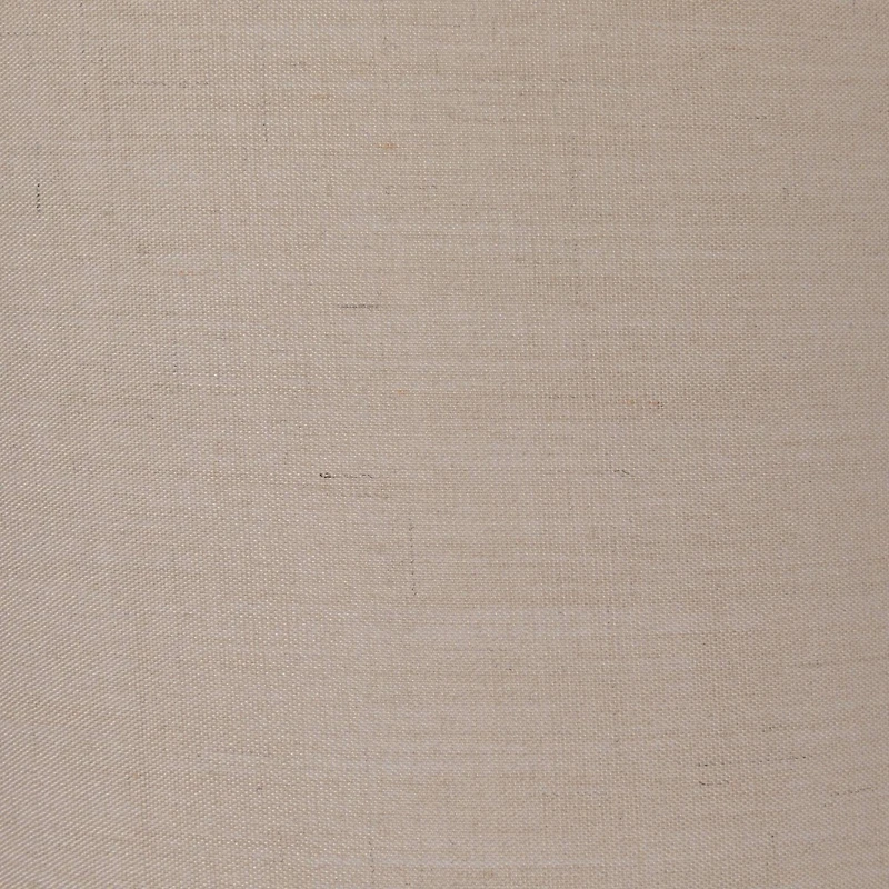 Hello Honey® 9.25" Black & Beige Portable Stoneware Table Lamp with Linen Shade