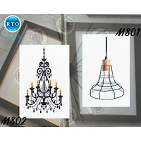 RTO Loft-Style Lamp Counted Cross Stitch Kit