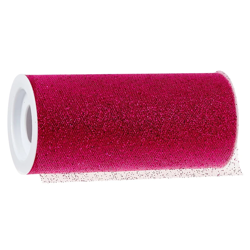 6" Glitter Tulle by Celebrate It® Occasions