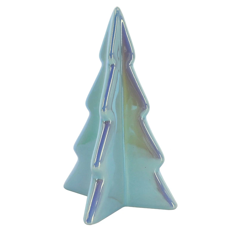 7.25" Iridescent Ceramic Tree Tabletop Décor by Ashland