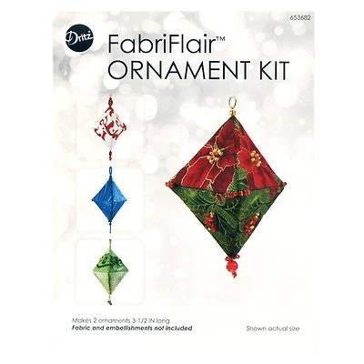 Dritz® FabriFlair 3.5" Trilliant Pattern Ornament Kit