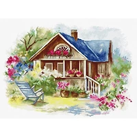 Luca-s Outdoor Veranda Counted Cross Stitch Kit
