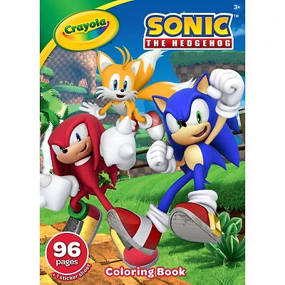 Crayola® Sonic the Hedgehog 96-Page Coloring Book