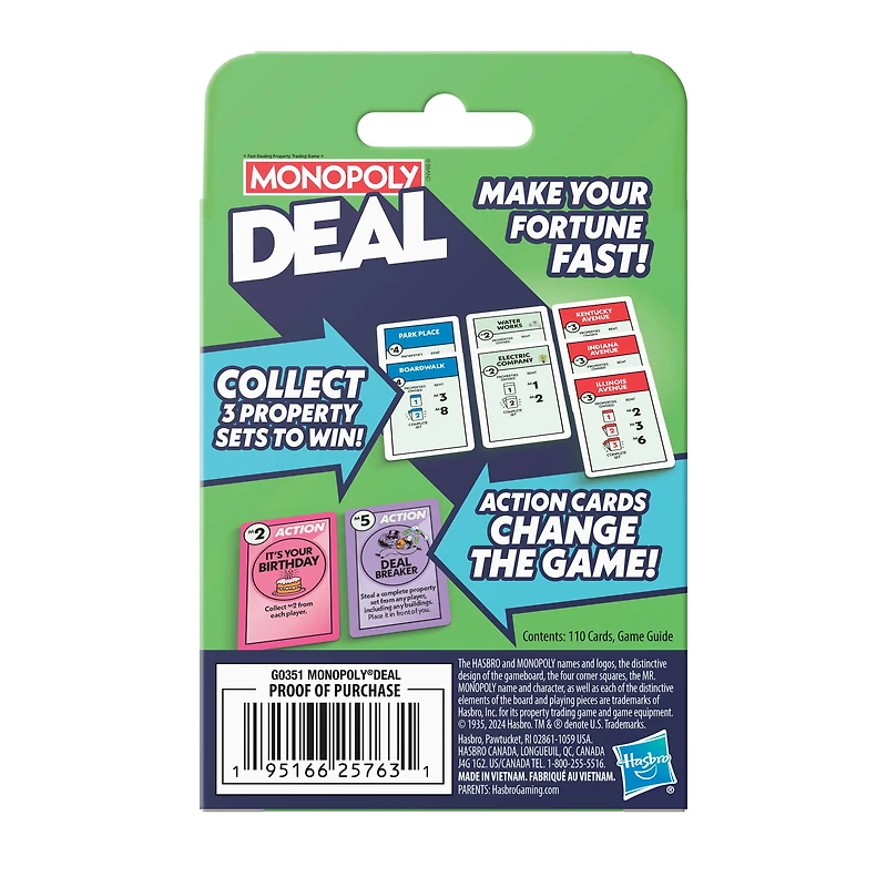 Monopoly® Deal Card Game