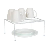 Laura Ashley White Speckled Medium Helper Shelf