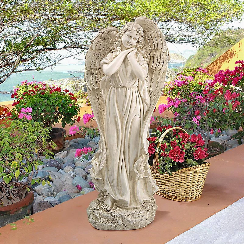 Design Toscano 32.5" Constance Conscience Garden Angel Statue