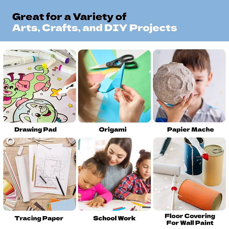 ArtSkills® 50ft. x 17" White Banner Roll