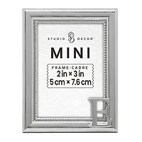 Mini Silver E Frame by Studio Décor®