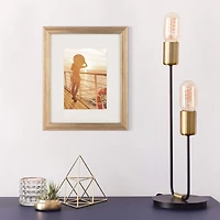 Aspect 5" x 7" Gold Narrow with Mat Frame by Studio Décor®