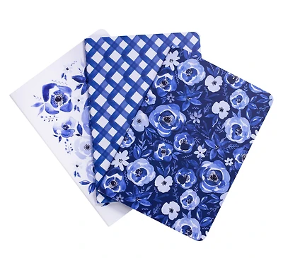 Steel Mill & Co.® Blue Watercolor Stitch Notebook Set