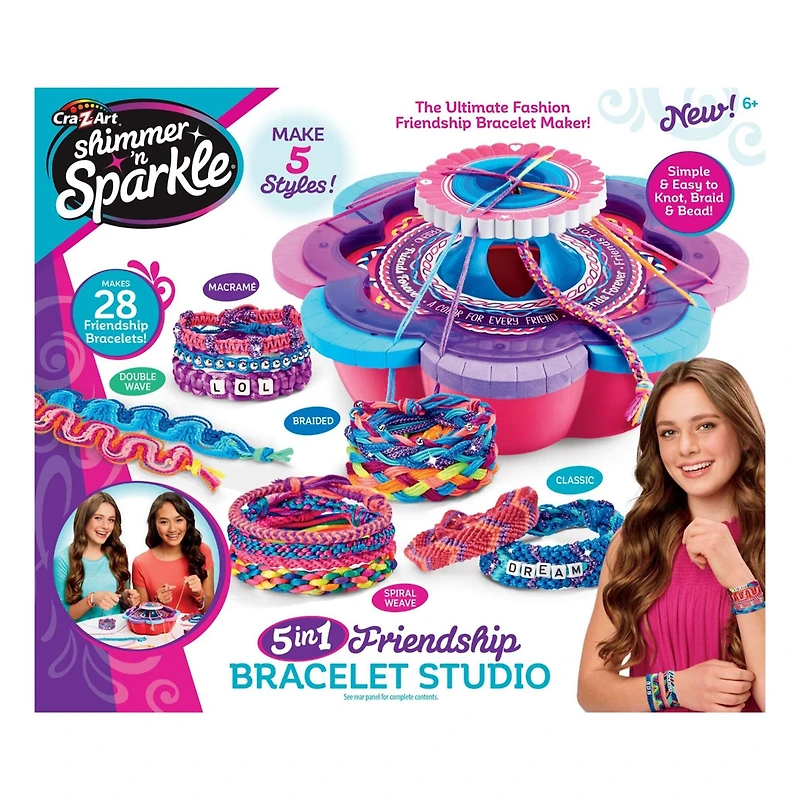 Cra-Z-Art® Shimmer N Sparkle Friendship Bracelet Maker