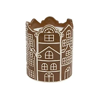 10oz. Gingerbread Village Scented Ceramic Candle by Ashland®