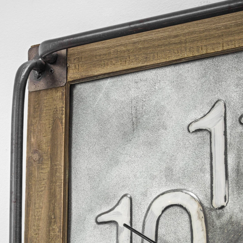 Old Town Clock 1862 Oversized Hanging Wall Clock 23"