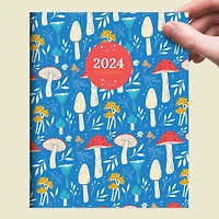 TF Publishing Medium 2024 Magic Mushroom Monthly Planner