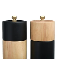 Hello Honey® Two-Tone Rubber Salt & Pepper Mills