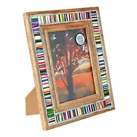 5" x 7" Wood & Glass Mosaic Tabletop Frame, Atelier by Studio Décor®
