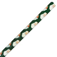 Green Santa Premium Gift Wrap by Celebrate It™