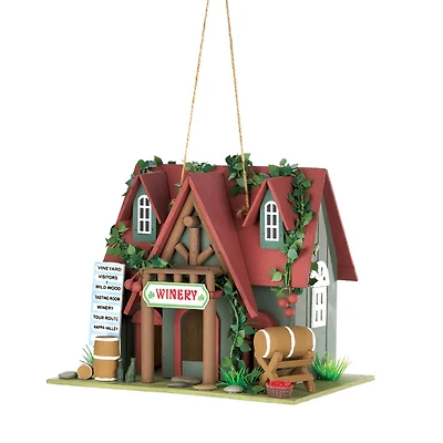 8" Cottage Winery Birdhouse