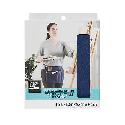 11.5" x 13.5" Denim Waist Apron by Artist's Loft™