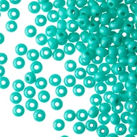 12 Pack: John Bead Mint Julep Opaque Czech Glass Seed Beads, 6/0