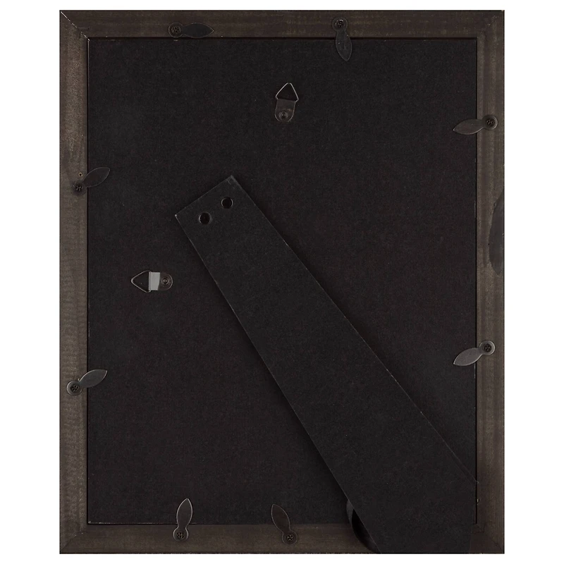 Simply Essentials™ Distressed Black Wood Frame by Studio Décor