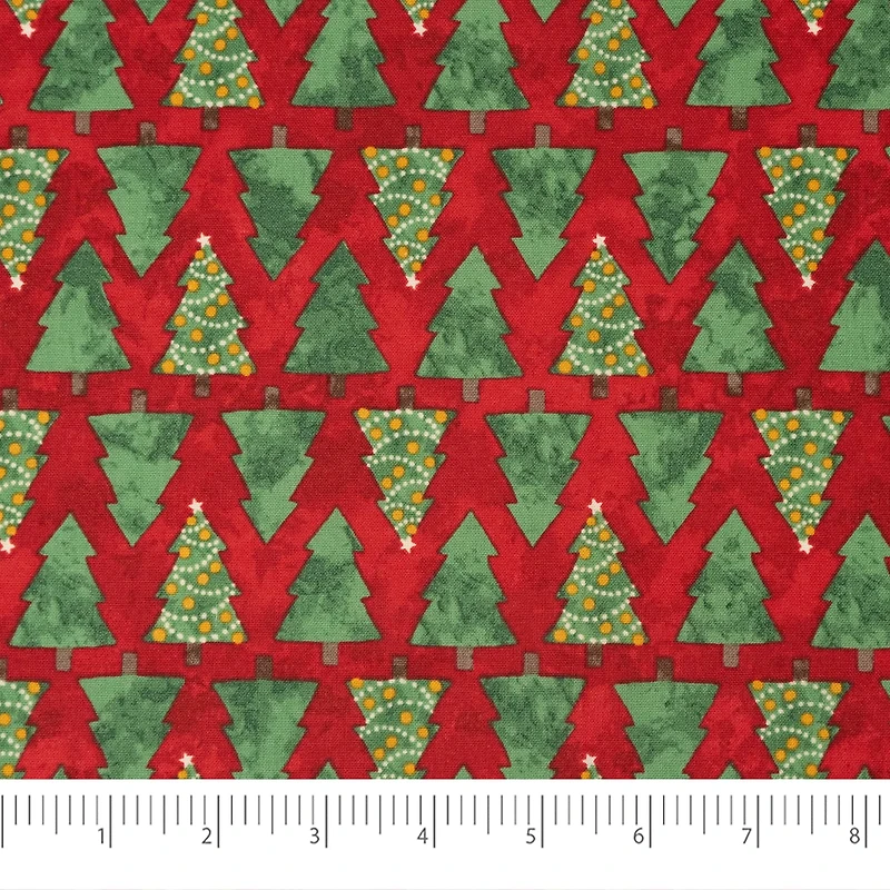 SINGER Christmas Holiday Gnome Cotton Fabric Fat Quarter Bundle