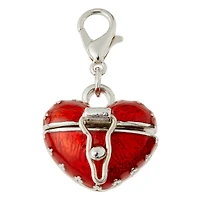 12 Pack: Red Heart Locket Charm by Bead Landing™
