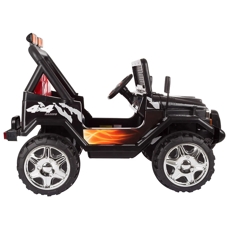 Toy Time Black Battery Powered Ride-On All Terrain Sporty Truck