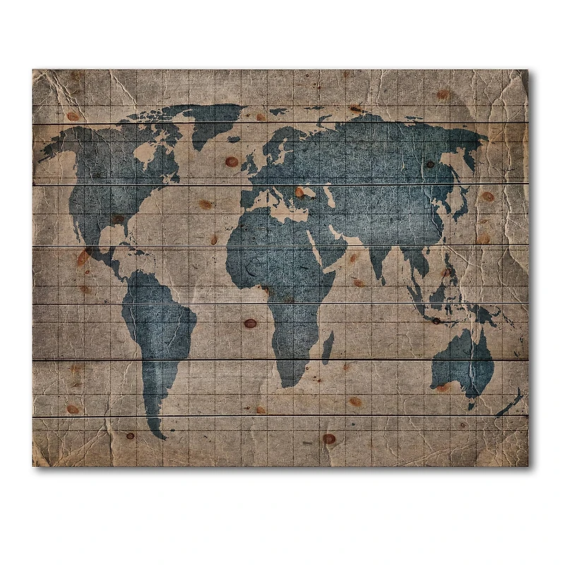 Designart - Ancient Map of The World I