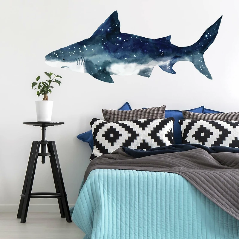 RoomMates Shark Peel & Stick Giant Wall Decals