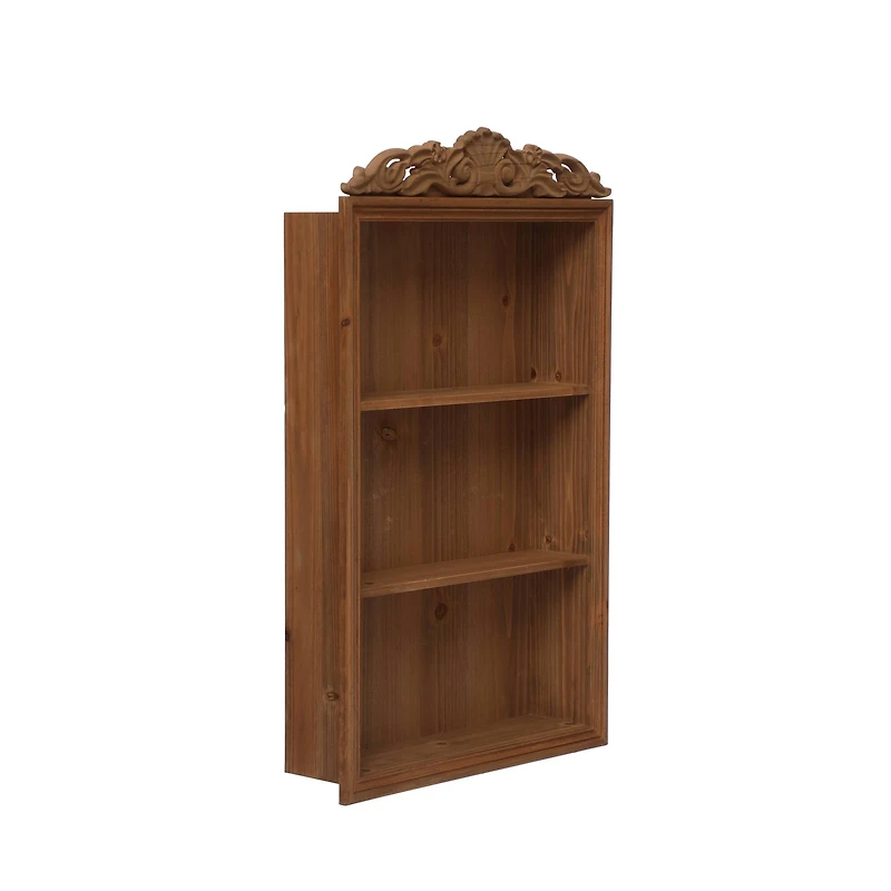 15" x 25" Dark Wood Shelf by Ashland®