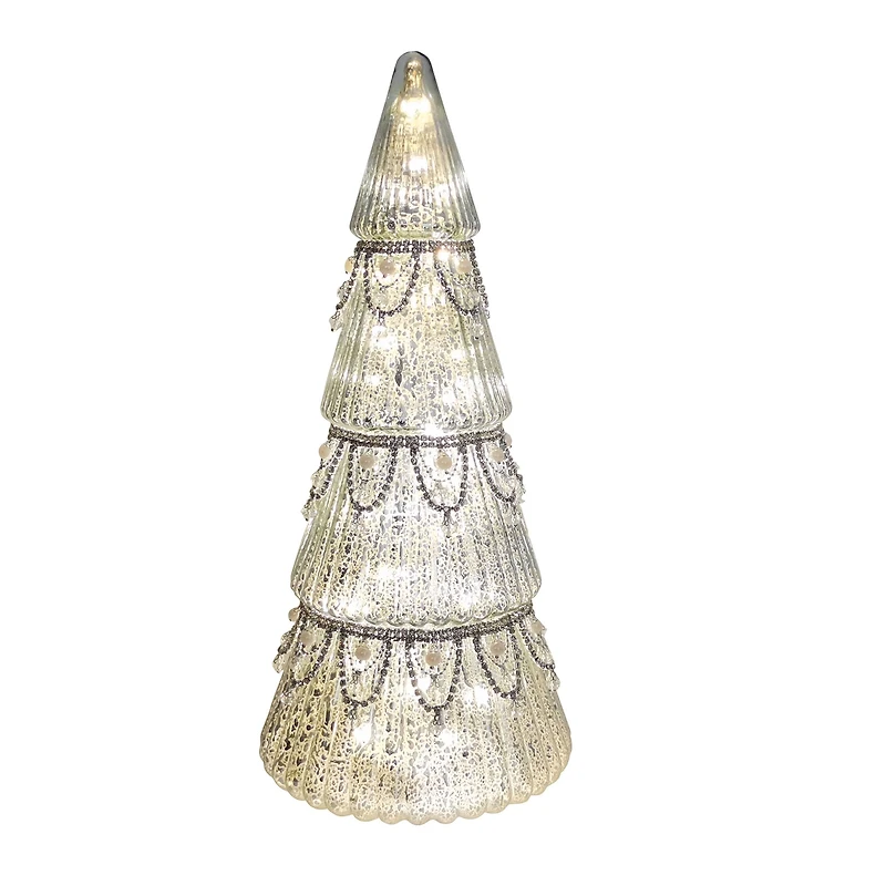 LED Glass Crystal Tree Tabletop Décor by Ashland