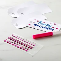 Pink Heart Rhinestone Stickers by Recollections™