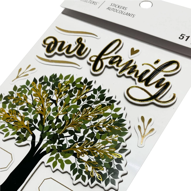 Family Tree Dimensional Stickers by Recollections™