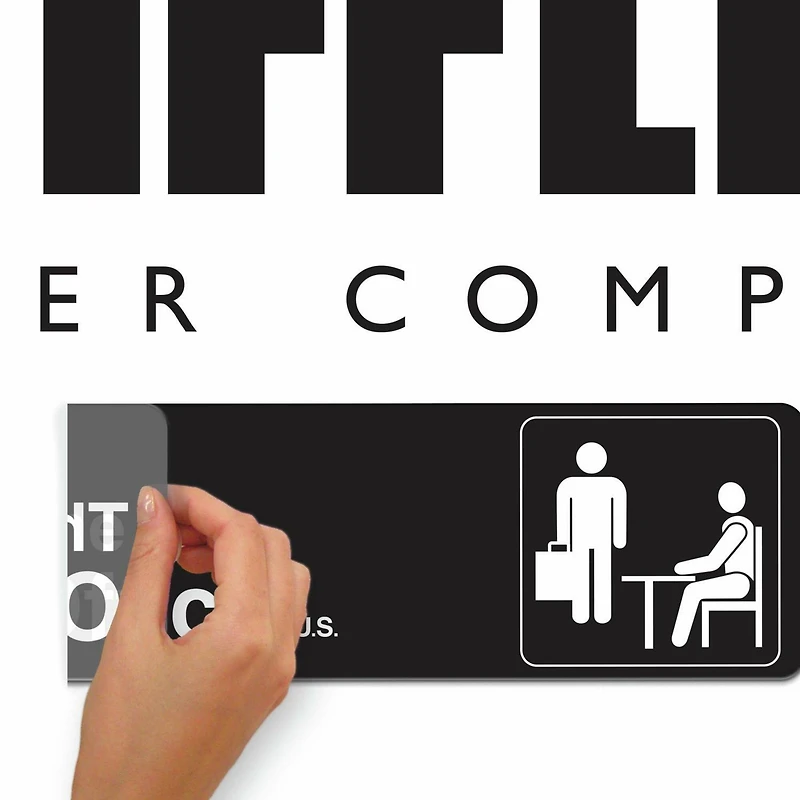 RoomMates The Office Dunder Mifflin Peel & Stick Giant Wall Decal