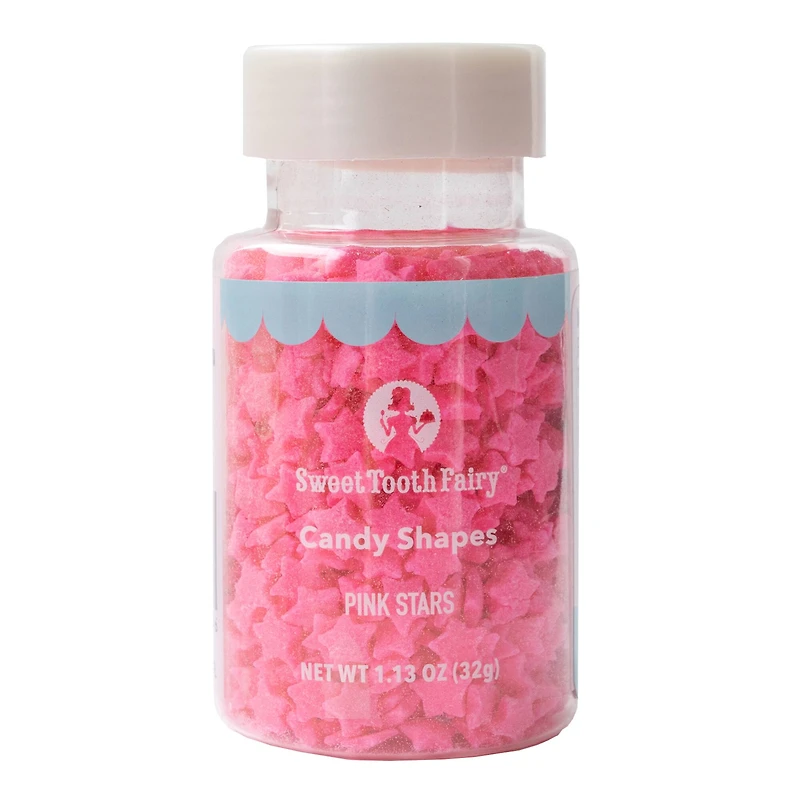 Sweet Tooth Fairy® Pink Stars Candy Shapes