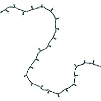 50ct. Mini Christmas String Lights with Green Wire