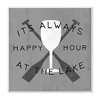 Stupell Industries Happy Hour Wall Accent