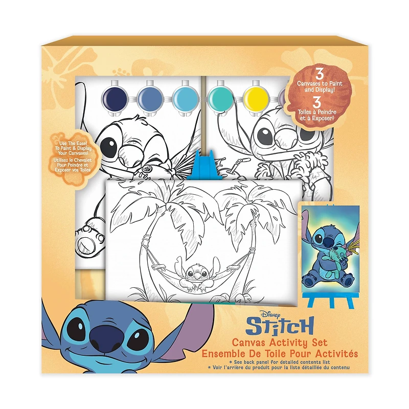 Disney® Stitch Paint Your Own Canvas Activity Set