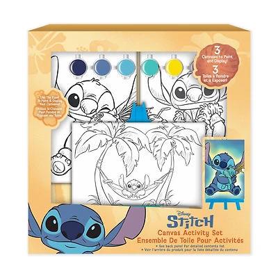 Disney® Stitch Paint Your Own Canvas Activity Set
