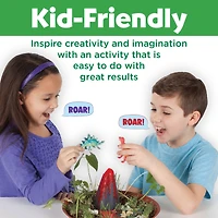 Creativity for Kids Grow N' Glow Dinosaur Habitat Kit