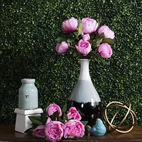 Artificial Cerise Peony Bush